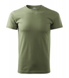 T-shirt Unisex A 129 BASIC 160 - 129_09_A Khaki