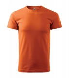 T-shirt Unisex A 129 BASIC 160 - 129_11_A Pomarańczowy