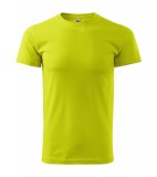 T-shirt Unisex A 129 BASIC 160 - 129_62_A Limetka