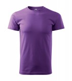 T-shirt Unisex A 129 BASIC 160 - 129_64_A Fiolet