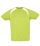 T-shirt S 11422 MATCH - 11422_apllegreen_white_S Aplle green / White