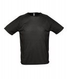T-shirt S 11939 SPORTY  - 11939_black_S Black
