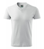 T-shirt A 102 V-NECK 160 - 102_00_A Biały