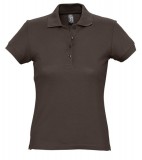 Koszulki Polo Ladies S 11338 PASSION 170 - 11338_chocolate_S Chocolate