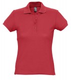 Koszulki Polo Ladies S 11338 PASSION 170 - 11338_red_S Red