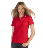 Koszulki Polo Ladies S 11366 PRACTICE WOMEN 270 - 11366_red_white_S Red / White