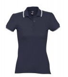 Koszulki Polo Ladies S 11366 PRACTICE WOMEN 270 - 11366_navy_white_S Navy / White