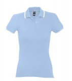 Koszulki Polo Ladies S 11366 PRACTICE WOMEN 270 - 11366_skyblue_white_S Sky blue / White
