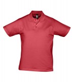 Koszulki Polo S 11377 PRESCOTT MEN 170 - 11377_red_S Red