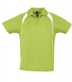 Koszulki Polo S 11418 PALLADIUM 140 - 11418_apllegreen_white_S Aplle green / White