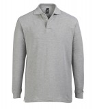 Koszulki Polo S 11328 STAR 170 - 11328_grey_melange_S Grey melange