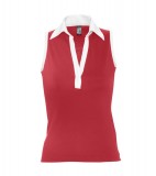 Koszulki Polo Ladies S 11333 PARADE 170 - 11333_red_white_S Red / White