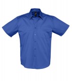 Koszula S 16080 BROOKLYN - 16080_royal_blue_S Royal blue