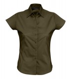 Koszula Ladies S 17020 EXCESS - 17020_dark_brown_S Dark brown