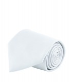 Krawat S 82000 GLOBE - 82000_white_S White