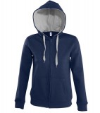 Bluza dresowa Ladies S 47100 SOUL WOMEN - 47100_frenchnavy_greymelange_S French navy / Grey melange