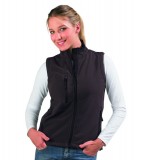 Bezrękawnik softshell Ladies S 46801 RALLYE WOMEN - 46801_dark_chocolate_S Dark chocolate