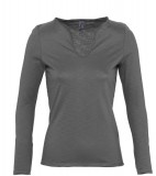 T-shirt Ladies S 11426 MARAIS WOMEN 150 - 11426_dark_grey_S Dark grey