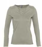 T-shirt Ladies S 11426 MARAIS WOMEN 150 - 11426_khaki_S Khaki