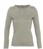 T-shirt Ladies S 11426 MARAIS WOMEN 150 - 11426_khaki_S Khaki