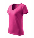 T-shirt Ladies A 128 DREAM - 128_40_C Czerwień purpurowa