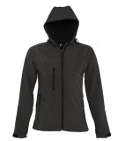 Kurtka Softshell Ladies S 46802 REPLAY WOMEN - 46802_black_S Black