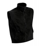 Kamizelka polarowa JN045 Fleece Vest - 045_black_JN Black