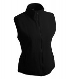 Kamizelka polarowa Ladies JN048 Girly Microfleece Vest - 048_black_JN Black