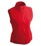 Kamizelka polarowa Ladies JN048 Girly Microfleece Vest - 048_red_JN Red