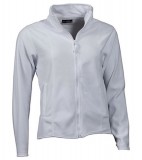 Bluzy polarowe Ladies JN049 Microfleece Jacket - 049_white_JN White