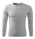 T-shirt A 119 FIT-T LONG SLEEVE 160 - 119_03_A Jasno szary melanż