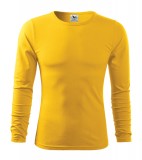 T-shirt A 119 FIT-T LONG SLEEVE 160 - 119_04_A Żółty  