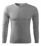 T-shirt A 119 FIT-T LONG SLEEVE 160 - 119_12_A Ciemno szary melanż