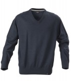 Sweter H 2112027 LOWELL - lowell_navy_melange_612_H Navy melange