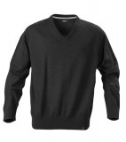 Sweter H 2112027 LOWELL - lowell_black_melange_905_H Black melange