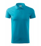 Koszulki Polo Unisex A 202 SINGLE J. 180 - 202_44_A Turkus