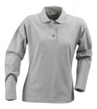 Koszulki Polo Ladies P 2065012 Surf Long Sleeve - surf_l_long_grey_melange_120_P Grey melange