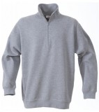 Bluza ze stójką P 2262034 Roundres - rounders_grey_melange_120_P Grey melange