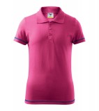 Koszulki Polo Kid A 205 JUNIOR - 205_40_A Czerwień purpurowa