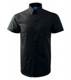 Koszula A 207 SHIRT SHORT SLEEVE - 207_01_A Czarny