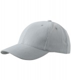 Czapka MB016 6 Panel cap Laminated - 016_light_grey_MB Light grey