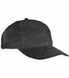 Czapka MB018 6 Panel Cap close-fitting - 018_black_MB Black