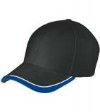 Czapka MB049 Half - Pipe Sandwich Cap - 049_black_white_royal_MB Black / White / Royal