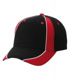 Czapka MB135 Club Cap - 135_black_red_white_MB Black / Red / White