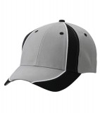 Czapka MB135 Club Cap - 135_lightgrey_black_white_MB Light grey / Black / White