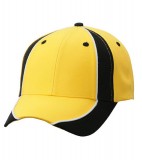 Czapka MB135 Club Cap - 135_yellow_black_white_MB Yellow / Black / White