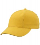 Czapka MB609 Turned 6 Panel Cap laminated  - 609_gold_yellow_MB Gold yellow