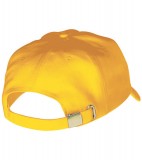 Czapka MB609 Turned 6 Panel Cap laminated  - 609_detale_MB Gold yellow