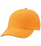 Czapka MB609 Turned 6 Panel Cap laminated  - 609_orange_MB Orange