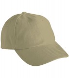 Czapka MB6111 6 PANEL RAVER CAP - 6111_beige_MB Beige